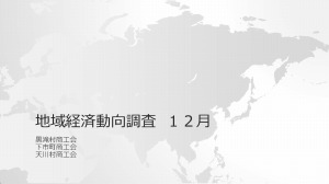 伴走型小規模事業者支援推進事業　地域経済動向調査結果12月